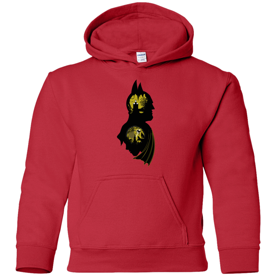 Sweatshirts Red / YS Bat Detective Youth Hoodie