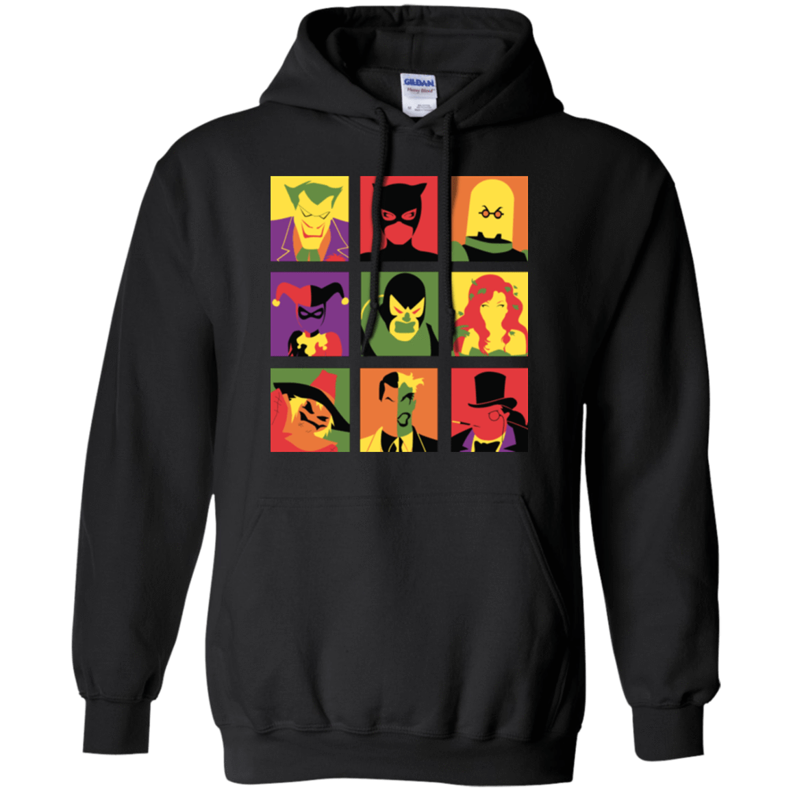 Sweatshirts Black / Small Bat Pop Pullover Hoodie