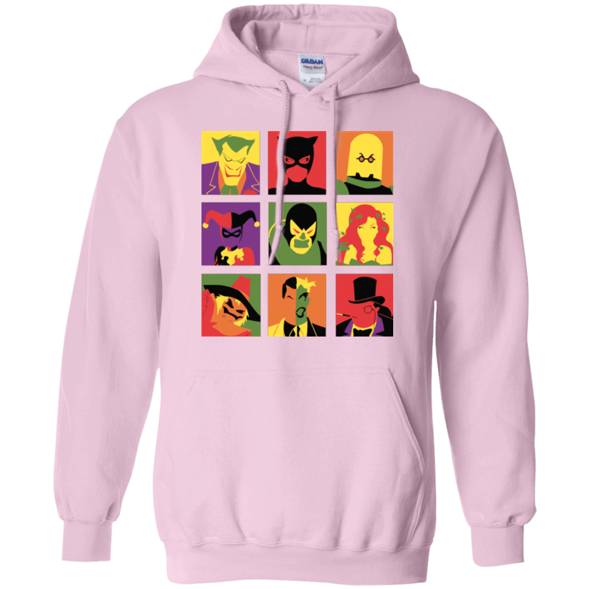 Sweatshirts Light Pink / Small Bat Pop Pullover Hoodie