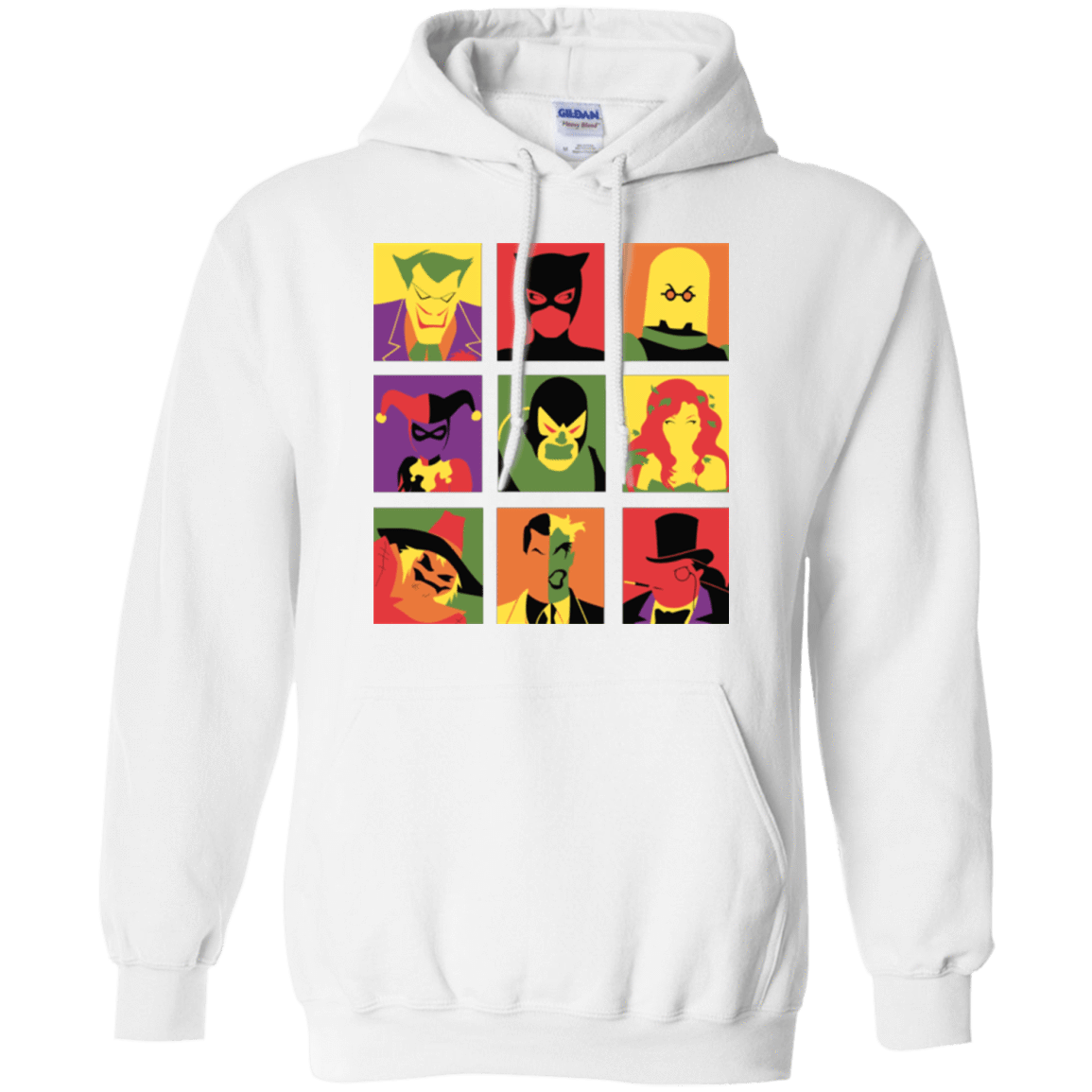 Sweatshirts White / Small Bat Pop Pullover Hoodie