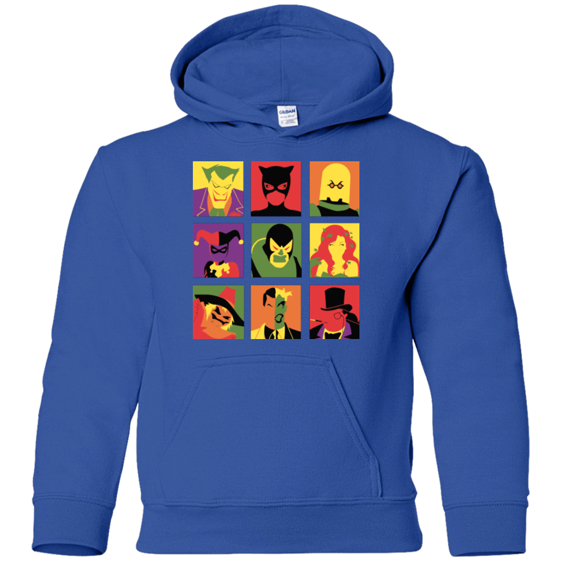 Sweatshirts Royal / YS Bat Pop Youth Hoodie