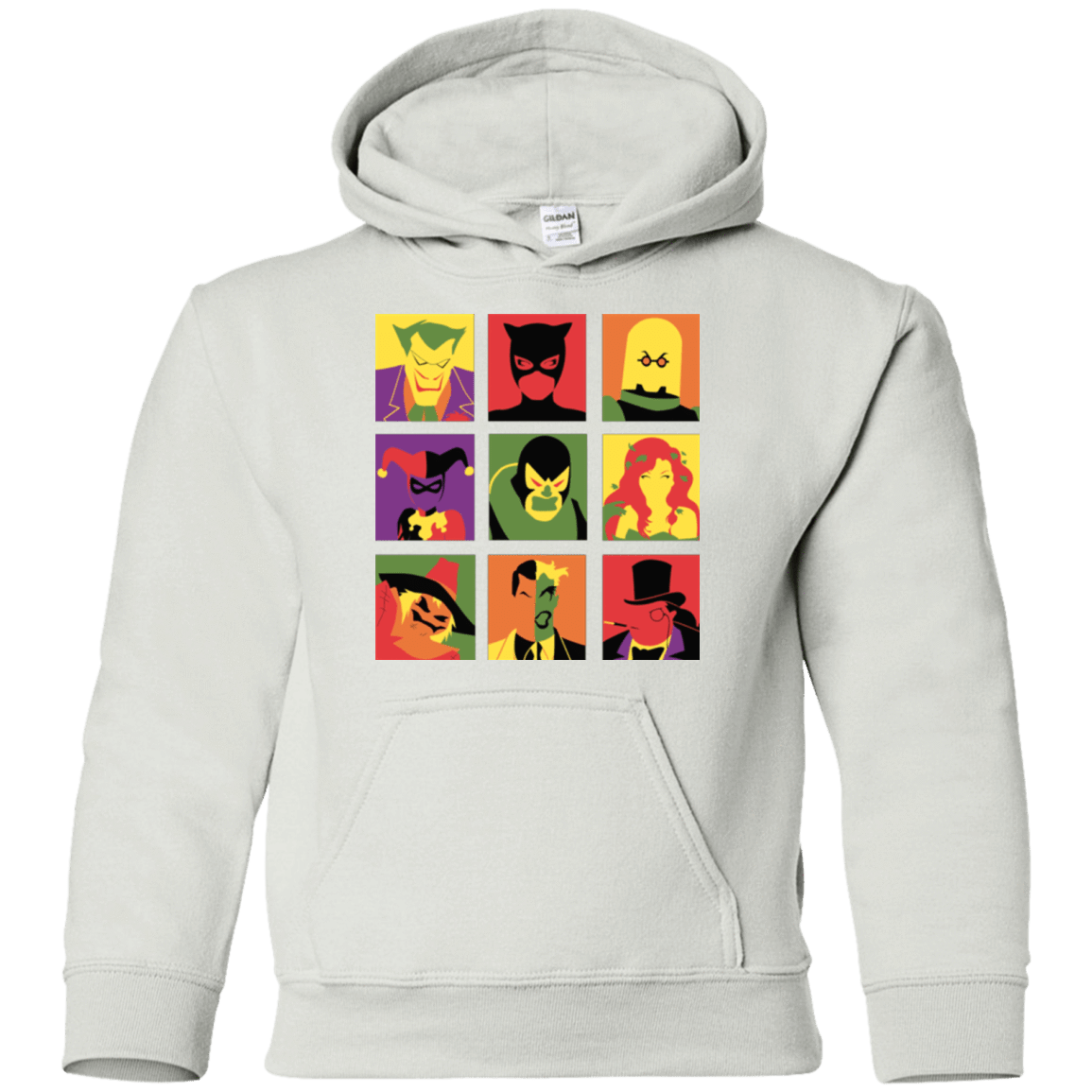Sweatshirts White / YS Bat Pop Youth Hoodie