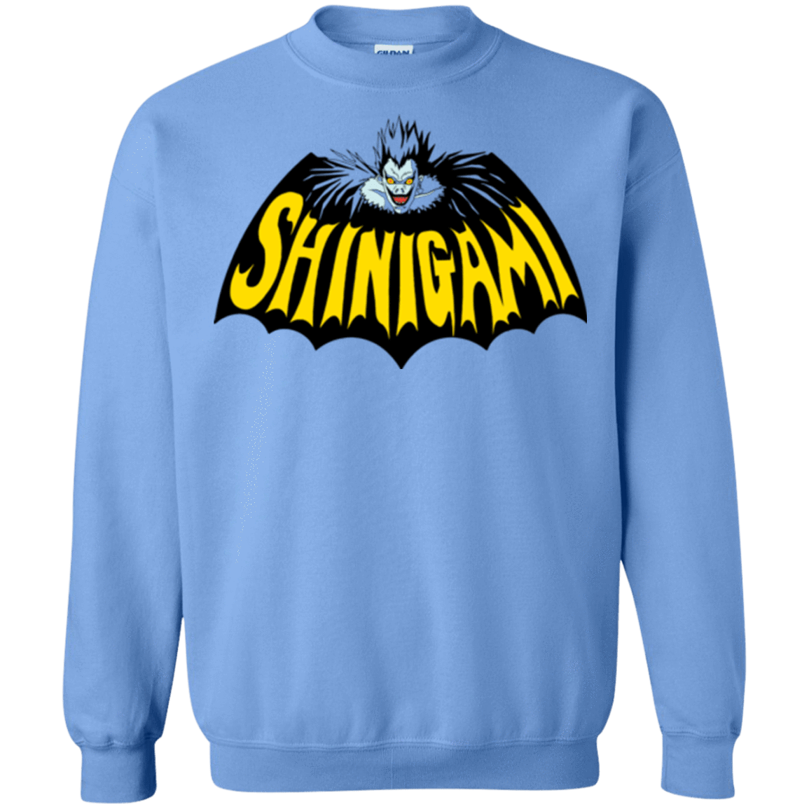 Sweatshirts Carolina Blue / Small Bat Shinigami Crewneck Sweatshirt