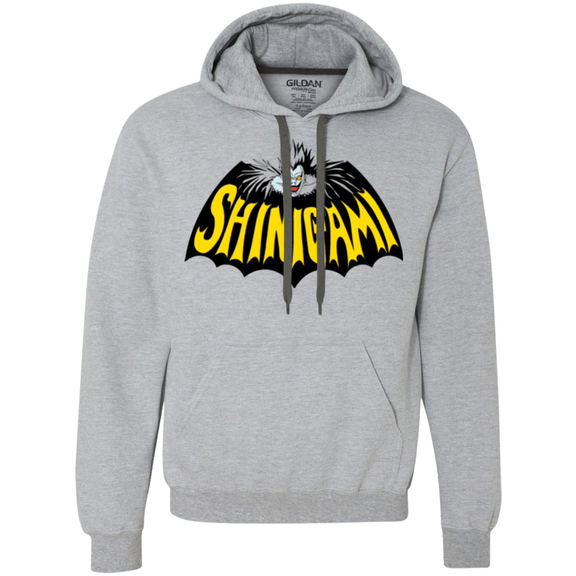 Sweatshirts Sport Grey / Small Bat Shinigami Premium Fleece Hoodie