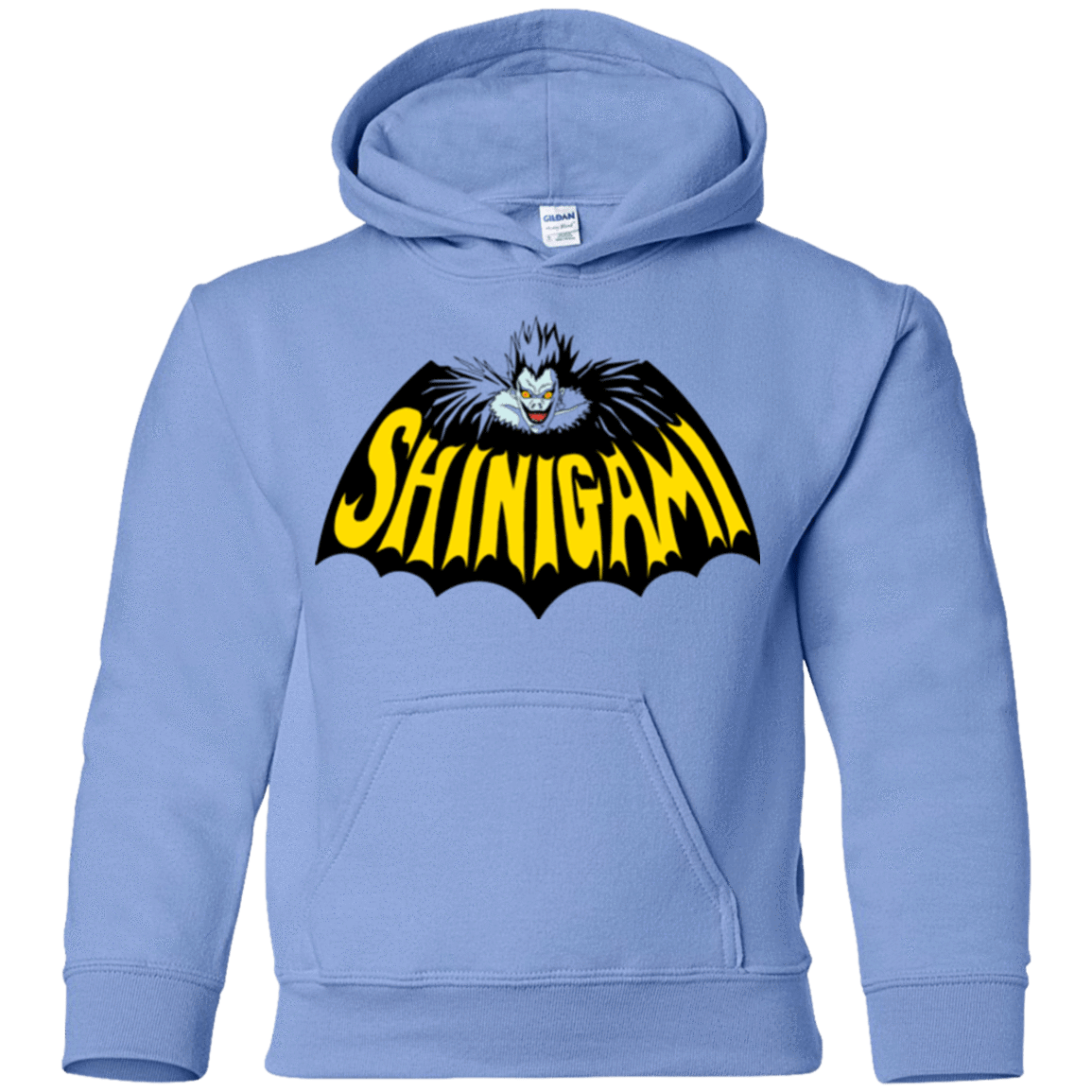 Sweatshirts Carolina Blue / YS Bat Shinigami Youth Hoodie