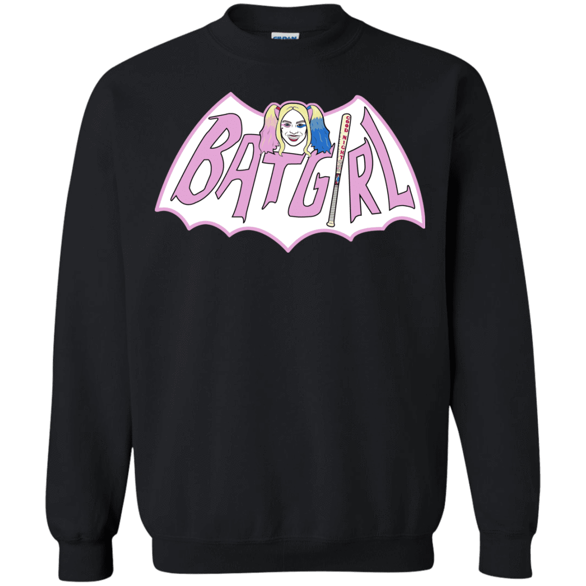 Sweatshirts Black / Small Batgirl Crewneck Sweatshirt
