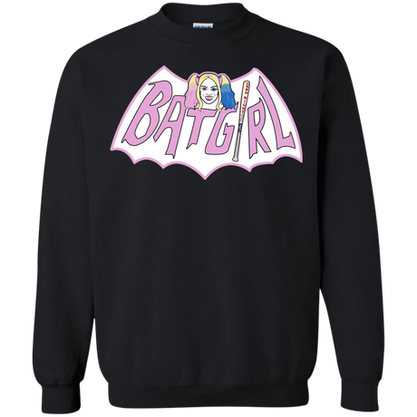 Sweatshirts Black / Small Batgirl Crewneck Sweatshirt