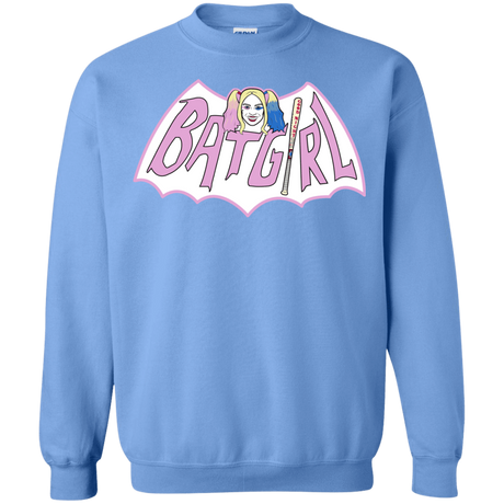 Sweatshirts Carolina Blue / Small Batgirl Crewneck Sweatshirt