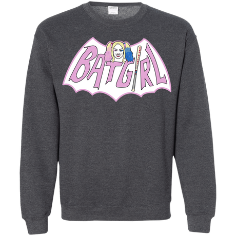 Sweatshirts Dark Heather / Small Batgirl Crewneck Sweatshirt
