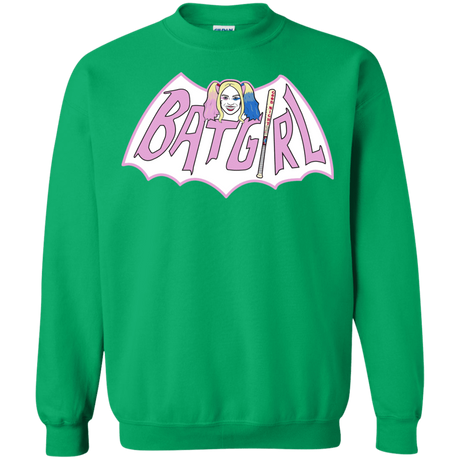 Sweatshirts Irish Green / Small Batgirl Crewneck Sweatshirt