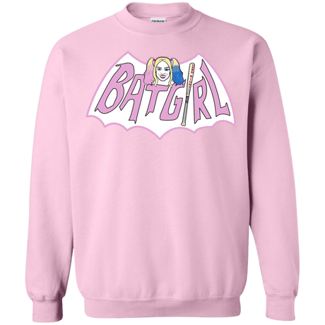 Sweatshirts Light Pink / Small Batgirl Crewneck Sweatshirt