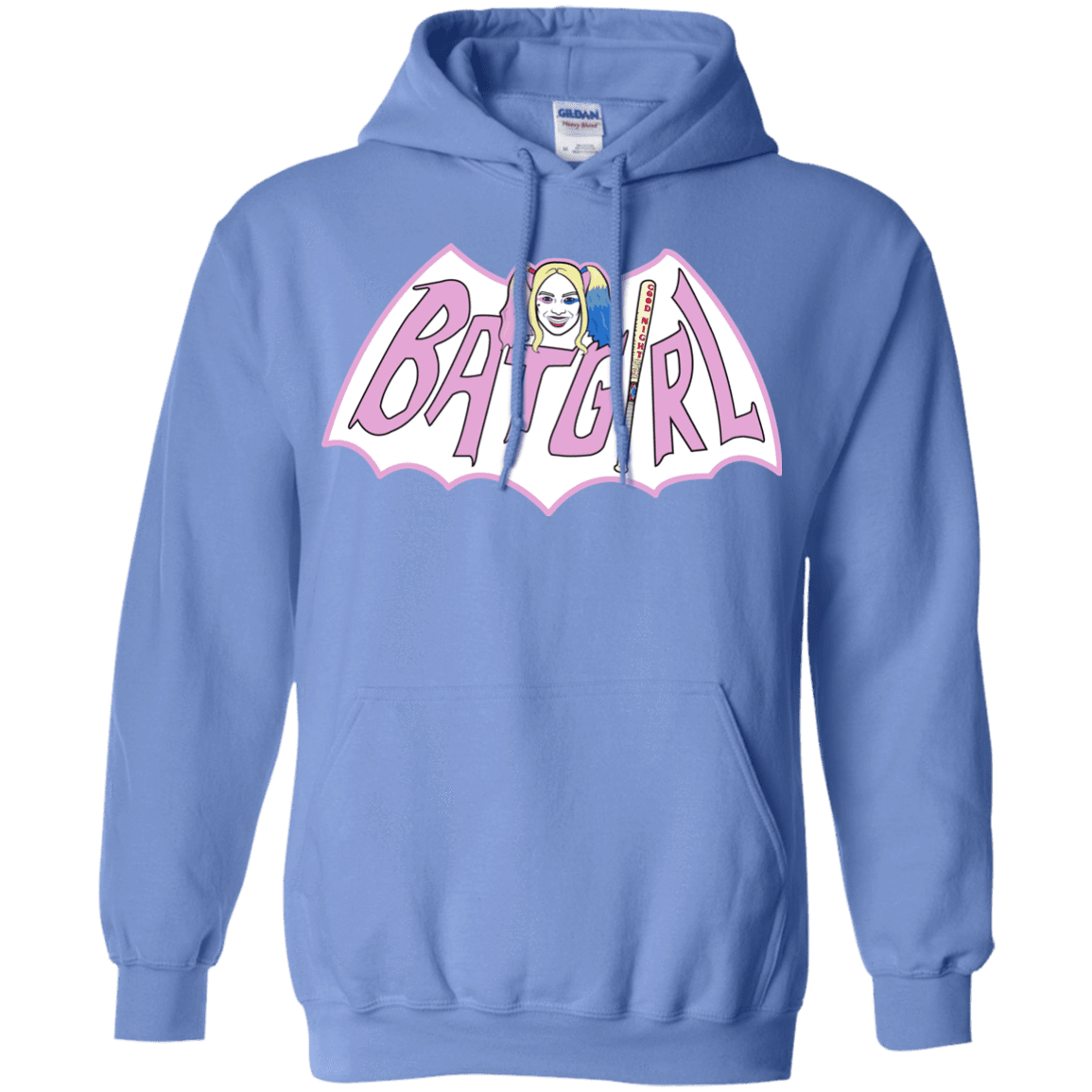 Sweatshirts Carolina Blue / Small Batgirl Pullover Hoodie