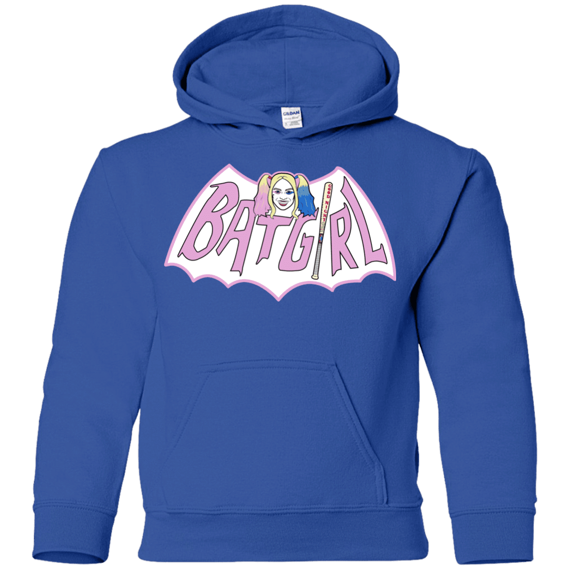 Sweatshirts Royal / YS Batgirl Youth Hoodie