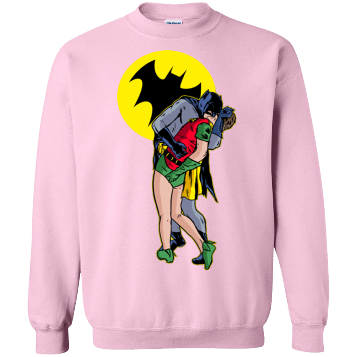 Sweatshirts Light Pink / Small Batkiss Signal Crewneck Sweatshirt