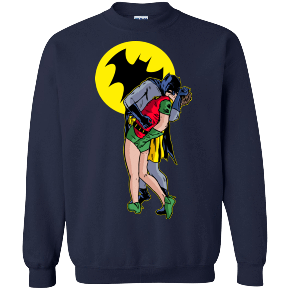 Sweatshirts Navy / Small Batkiss Signal Crewneck Sweatshirt