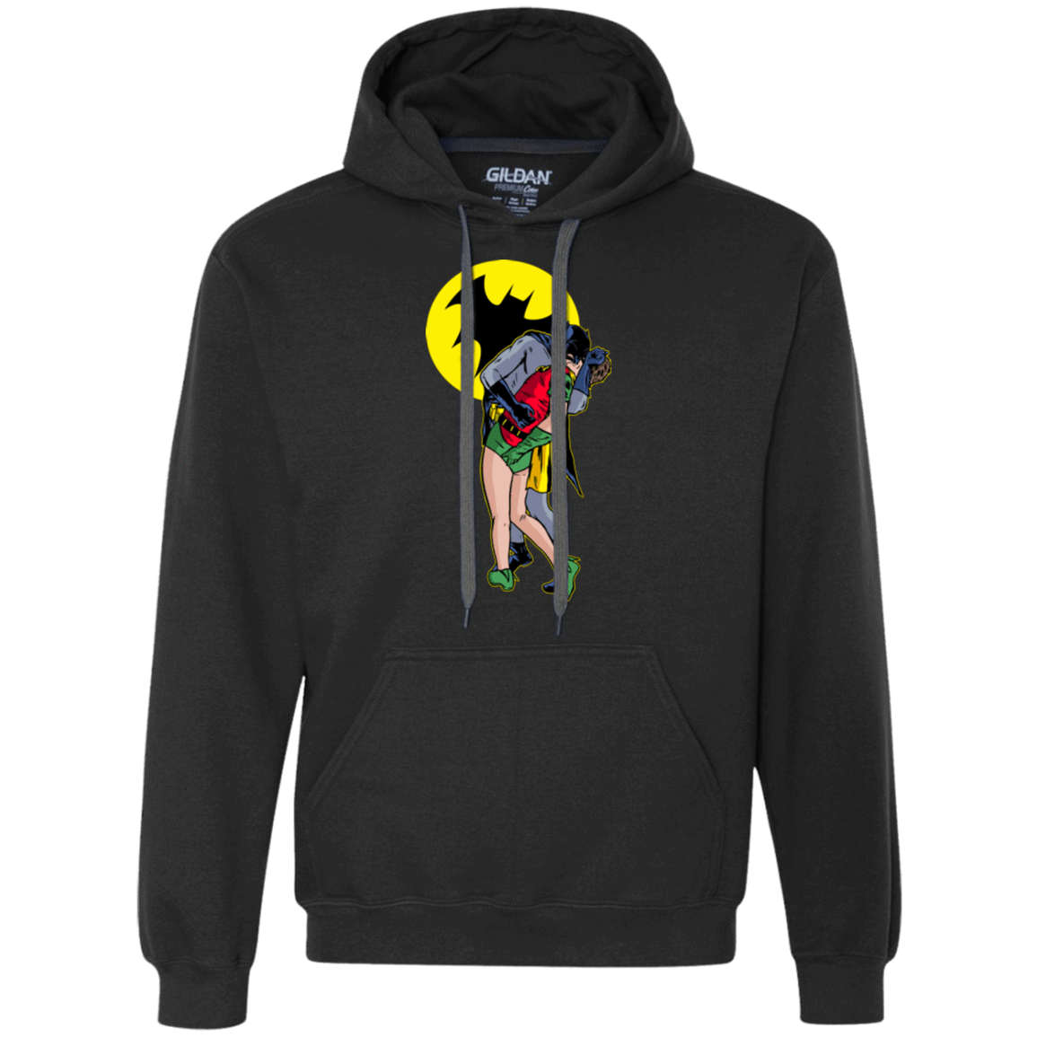 Sweatshirts Black / Small Batkiss Signal Premium Fleece Hoodie