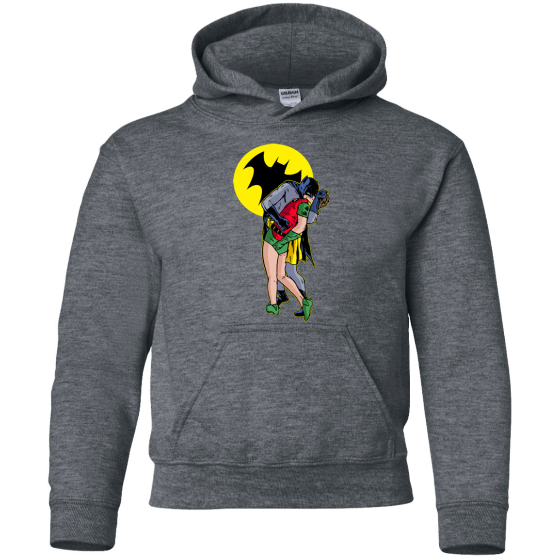 Sweatshirts Dark Heather / YS Batkiss Signal Youth Hoodie