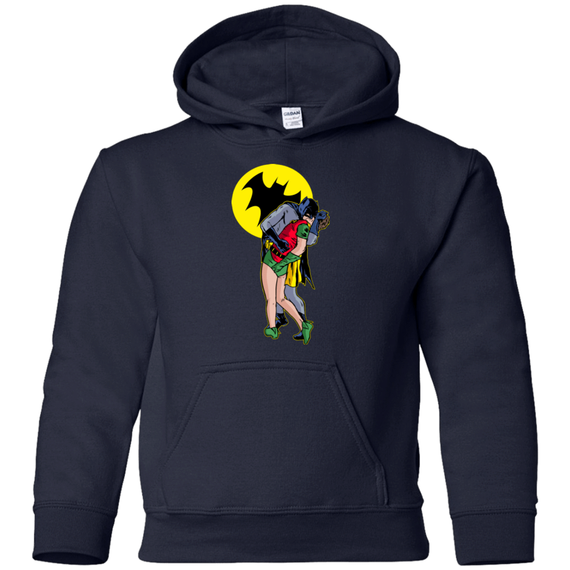 Sweatshirts Navy / YS Batkiss Signal Youth Hoodie