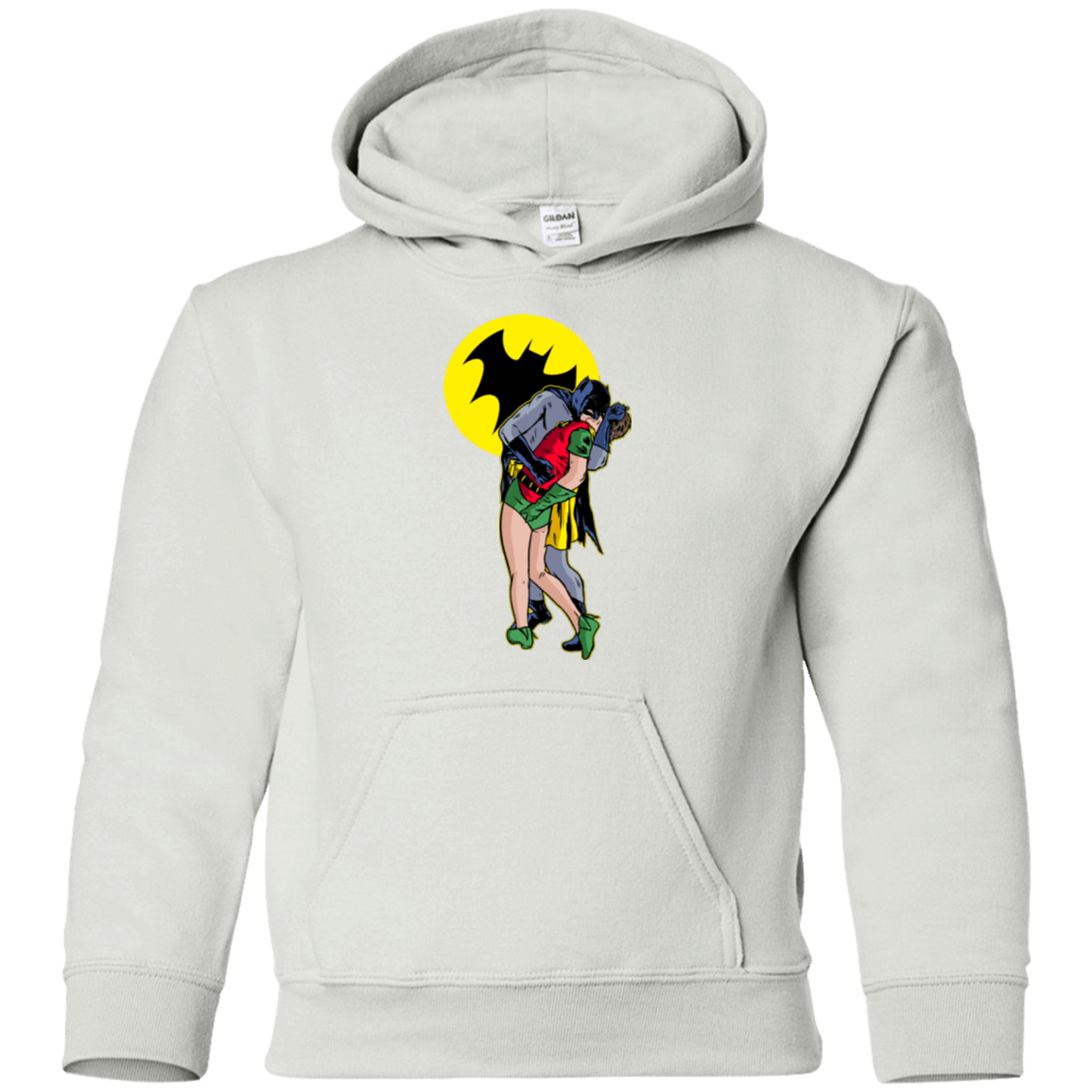 Sweatshirts White / YS Batkiss Signal Youth Hoodie