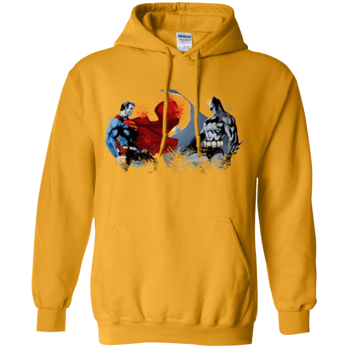 Sweatshirts Gold / Small Batman vs Superman Pullover Hoodie