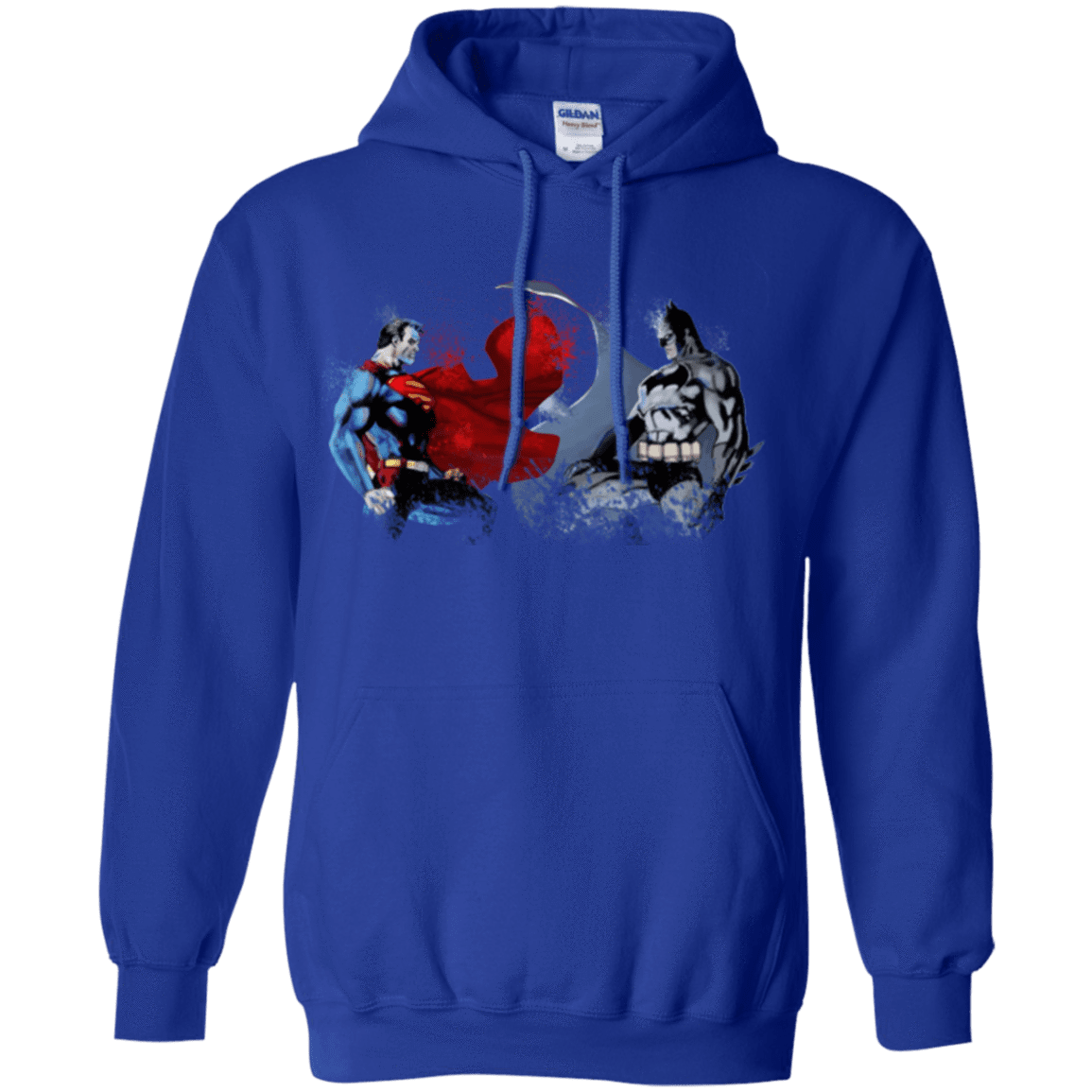 Sweatshirts Royal / Small Batman vs Superman Pullover Hoodie