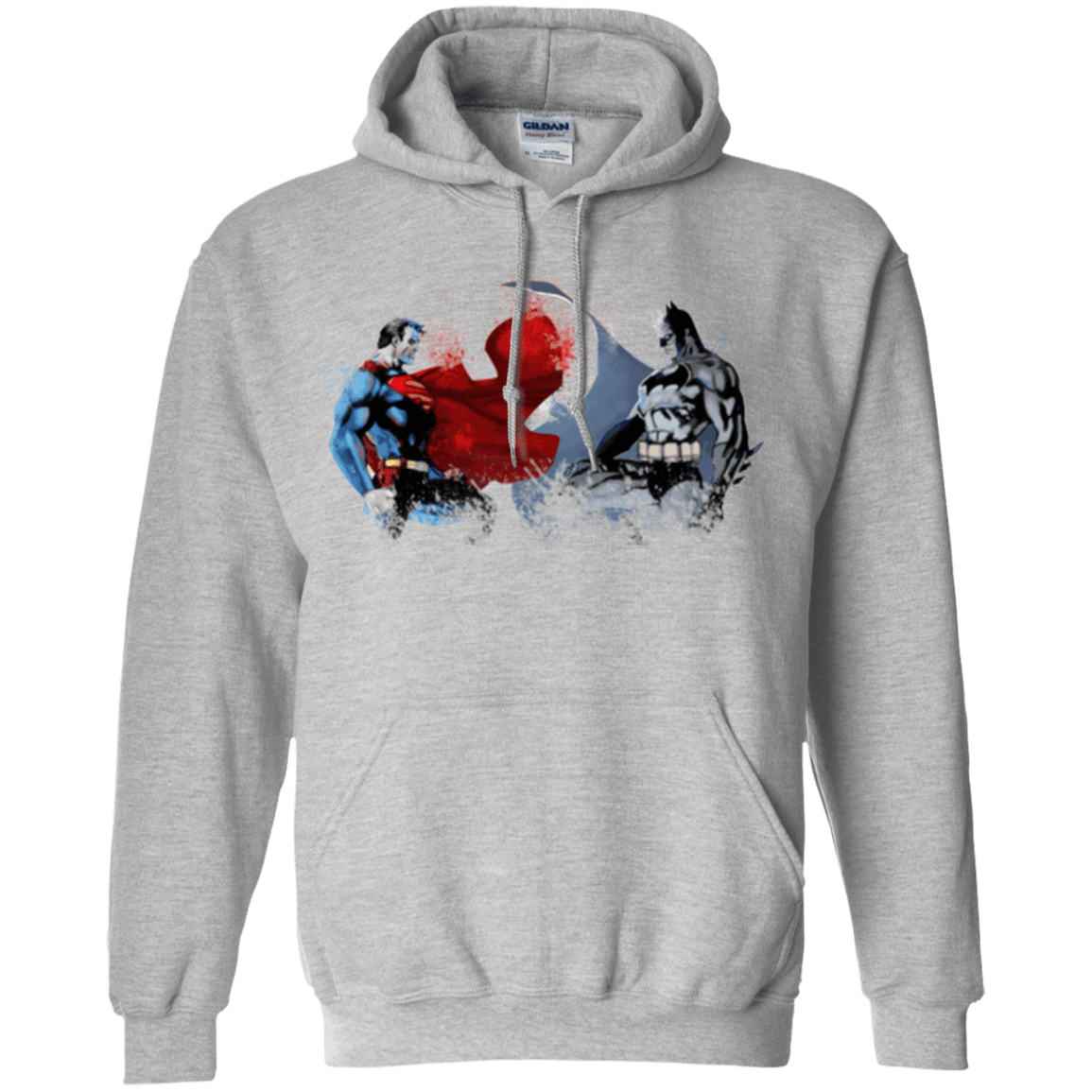 Sweatshirts Sport Grey / Small Batman vs Superman Pullover Hoodie