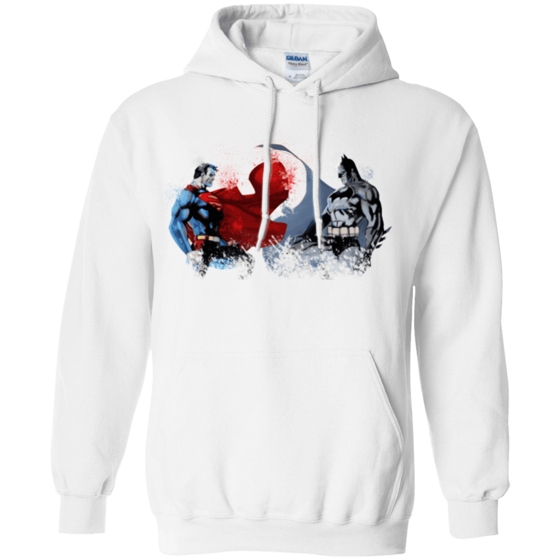 Sweatshirts White / Small Batman vs Superman Pullover Hoodie