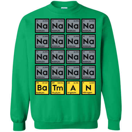 Sweatshirts Irish Green / S Batmanium Crewneck Sweatshirt