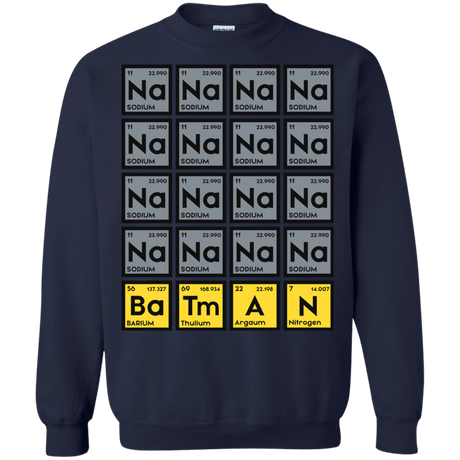 Sweatshirts Navy / S Batmanium Crewneck Sweatshirt