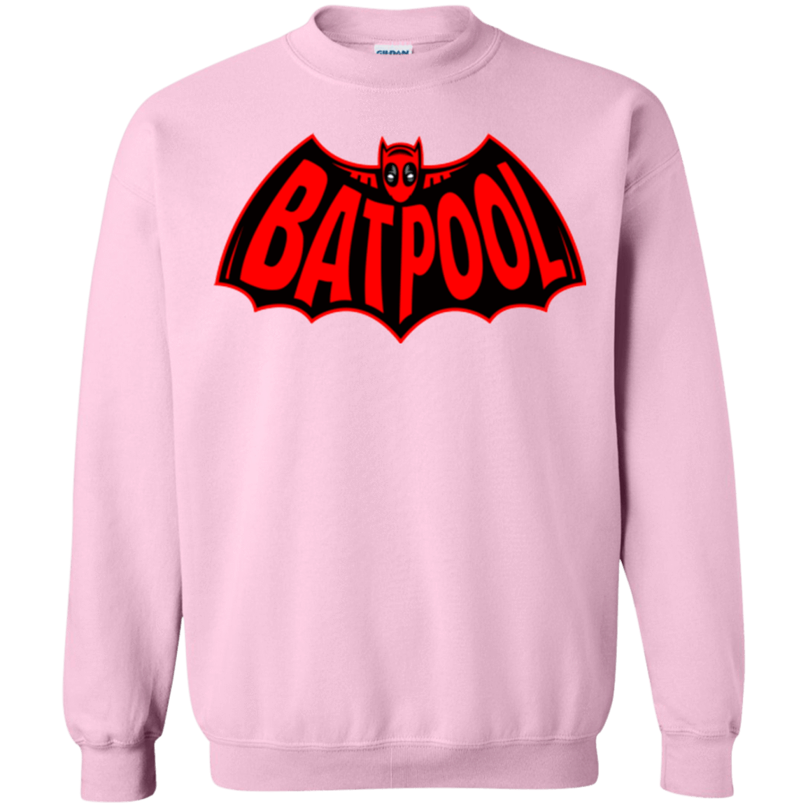 Sweatshirts Light Pink / Small Batpool Crewneck Sweatshirt