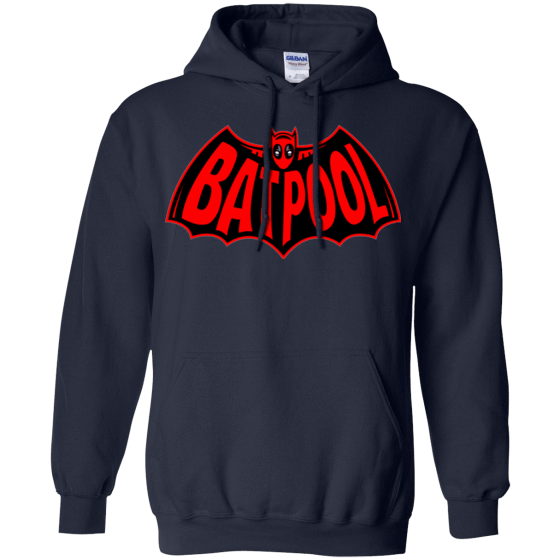 Sweatshirts Navy / Small Batpool Pullover Hoodie