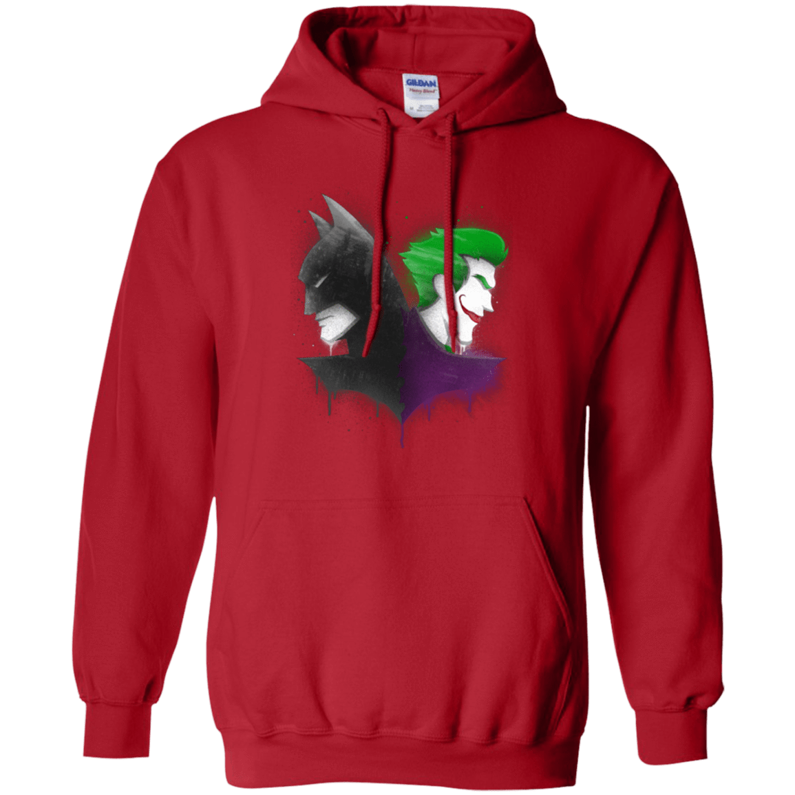 Sweatshirts Red / Small Bats Pullover Hoodie