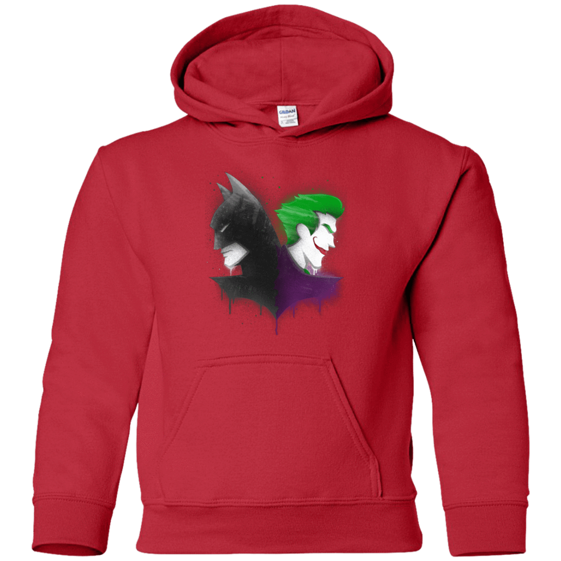 Sweatshirts Red / YS Bats Youth Hoodie