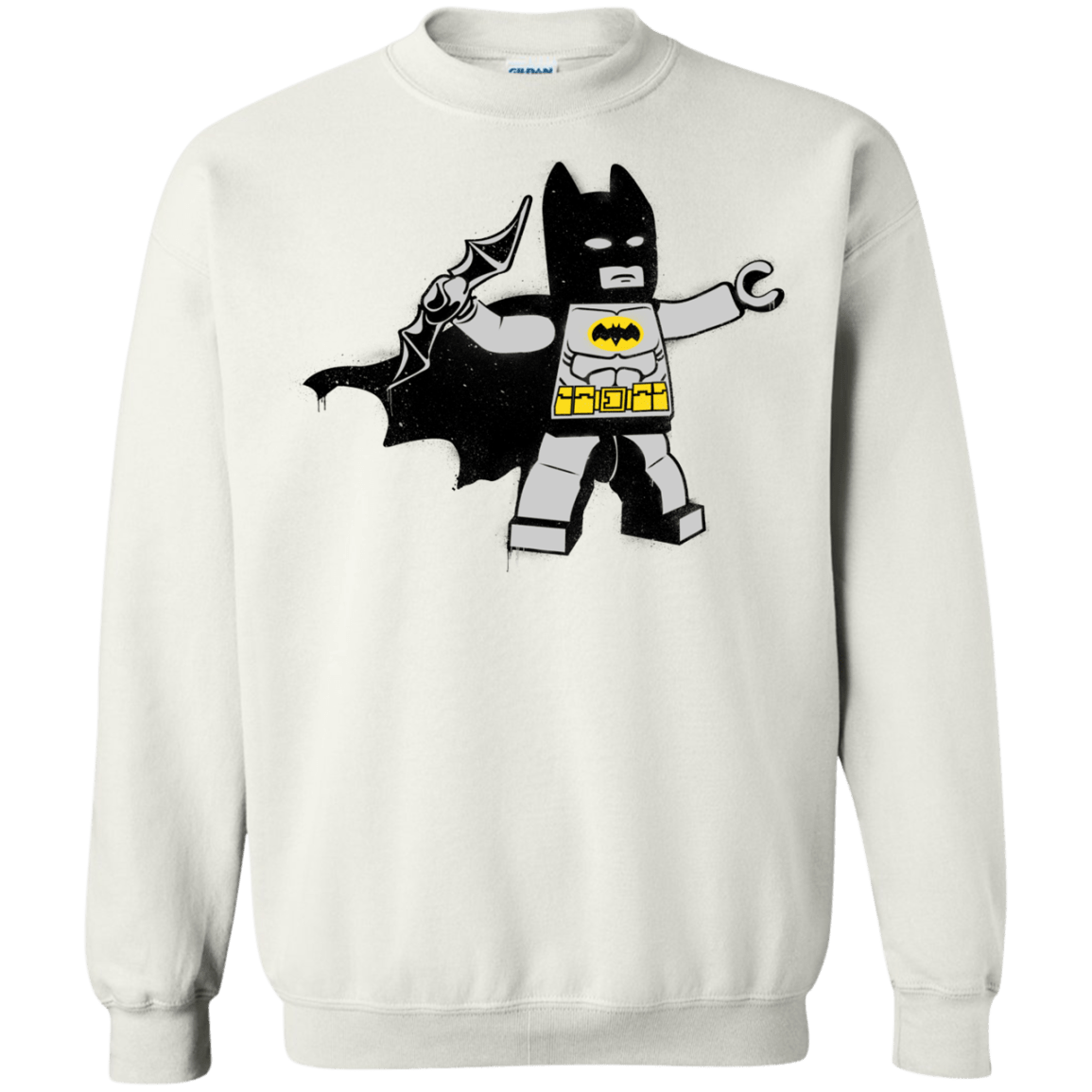 Sweatshirts White / Small Batsy Lego Crewneck Sweatshirt