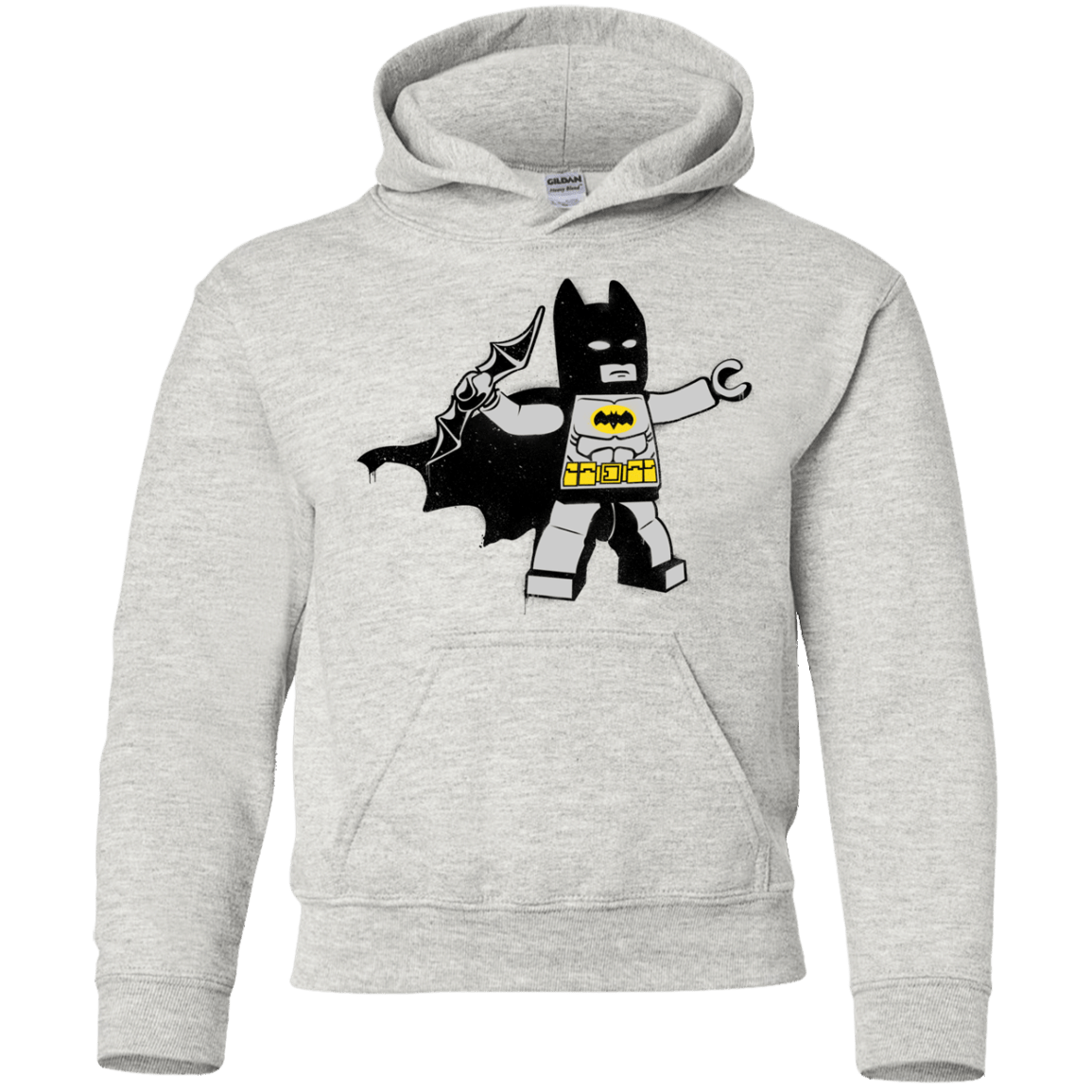 Sweatshirts Ash / YS Batsy Lego Youth Hoodie