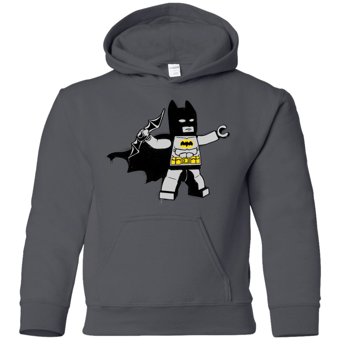 Sweatshirts Charcoal / YS Batsy Lego Youth Hoodie