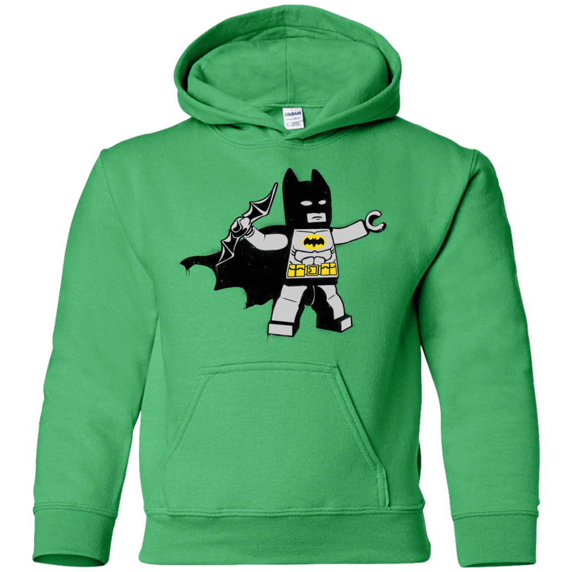 Sweatshirts Irish Green / YS Batsy Lego Youth Hoodie