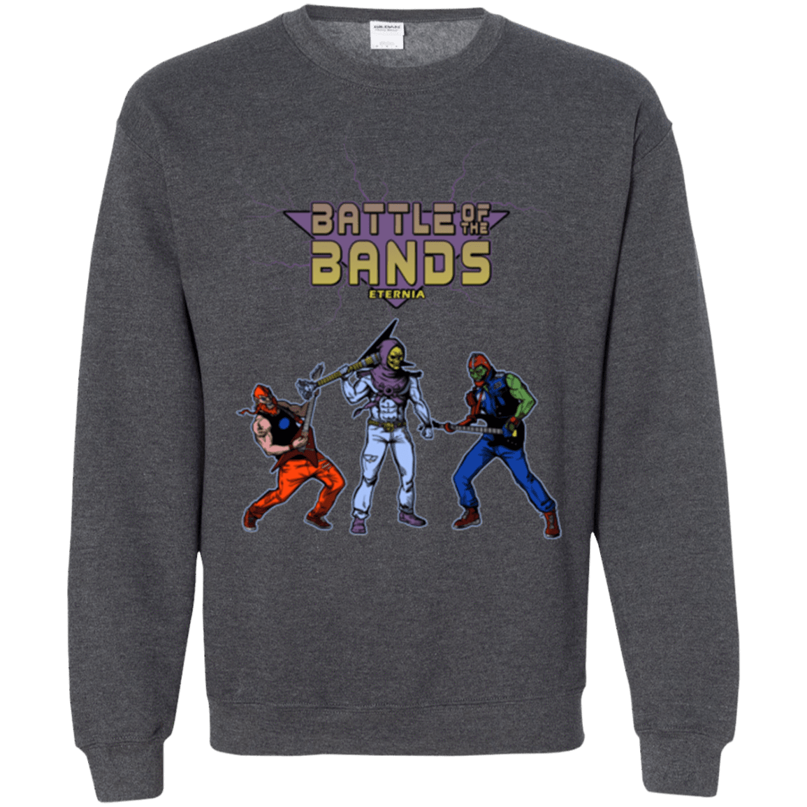 Sweatshirts Dark Heather / S Battle Of The Bands Crewneck Sweatshirt
