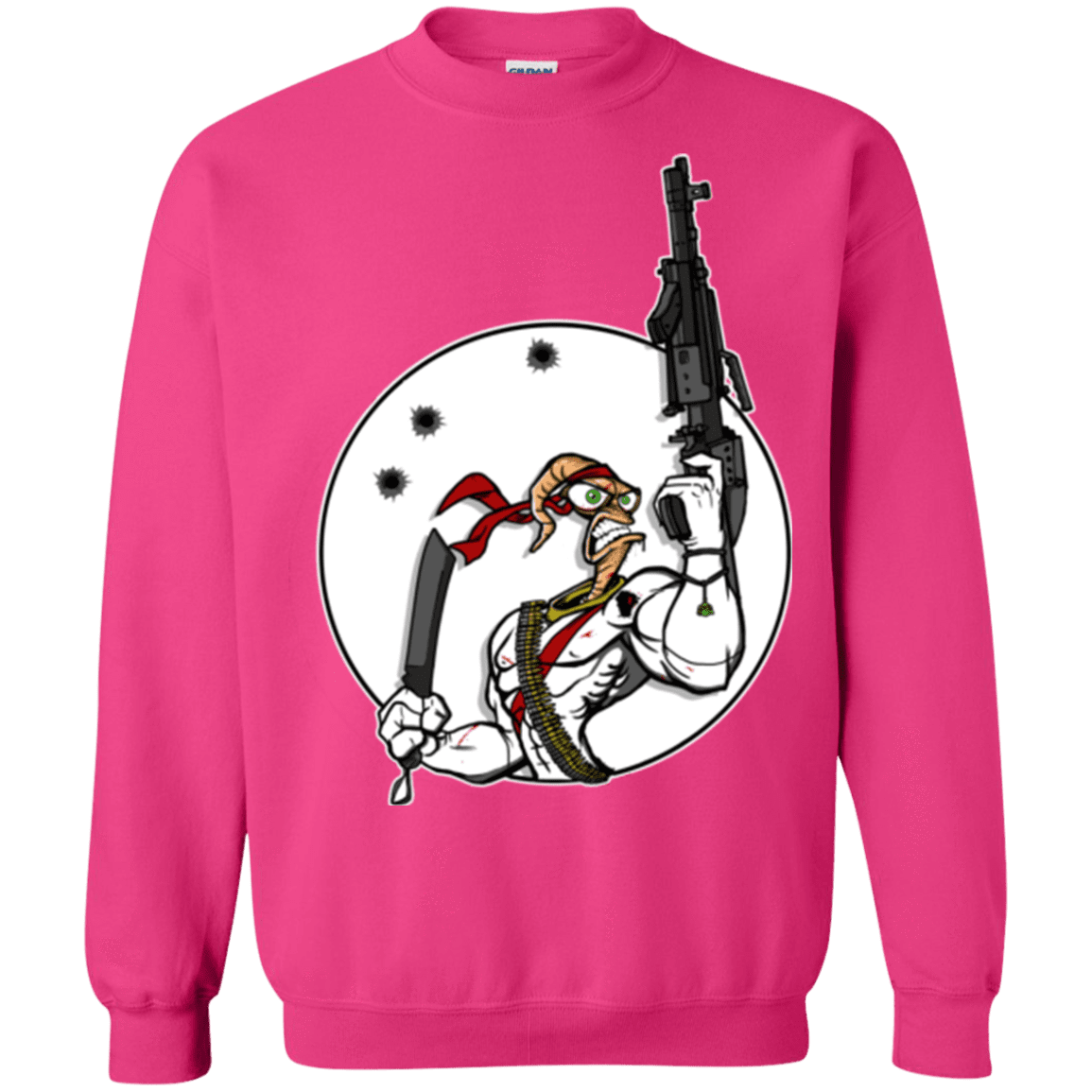 Sweatshirts Heliconia / S Battle Worm Crewneck Sweatshirt