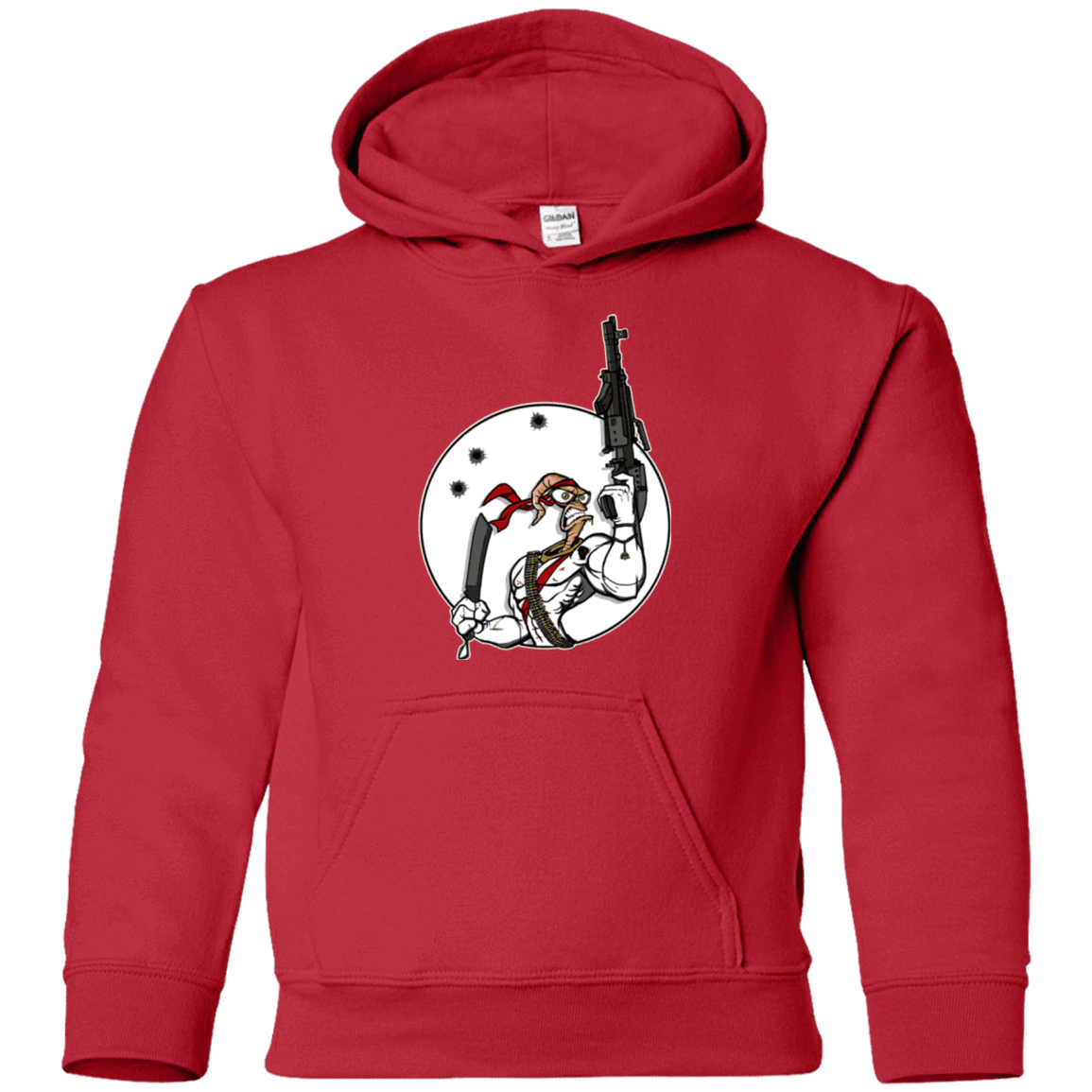 Sweatshirts Red / YS Battle Worm Youth Hoodie