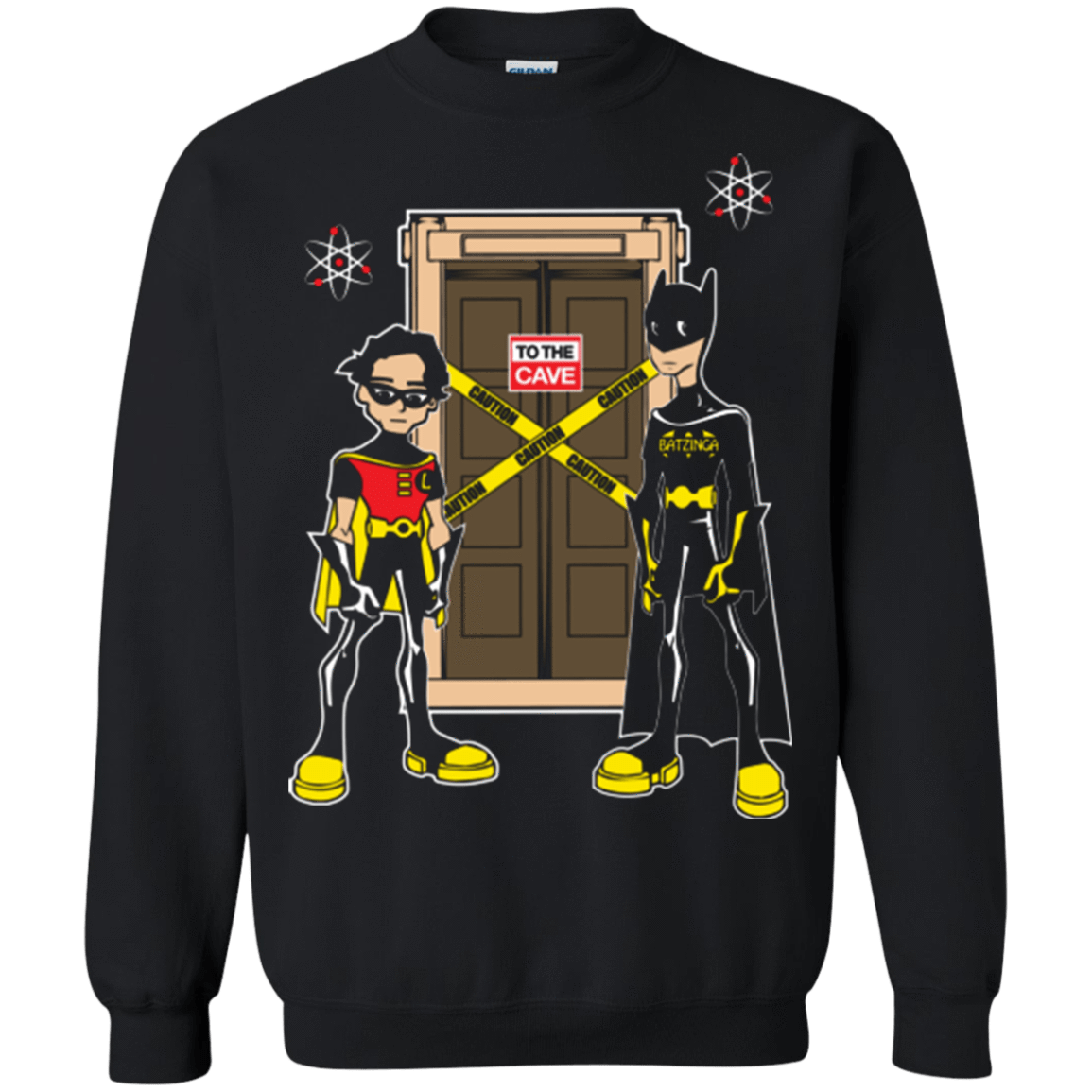 Sweatshirts Black / Small Batzinga Crewneck Sweatshirt
