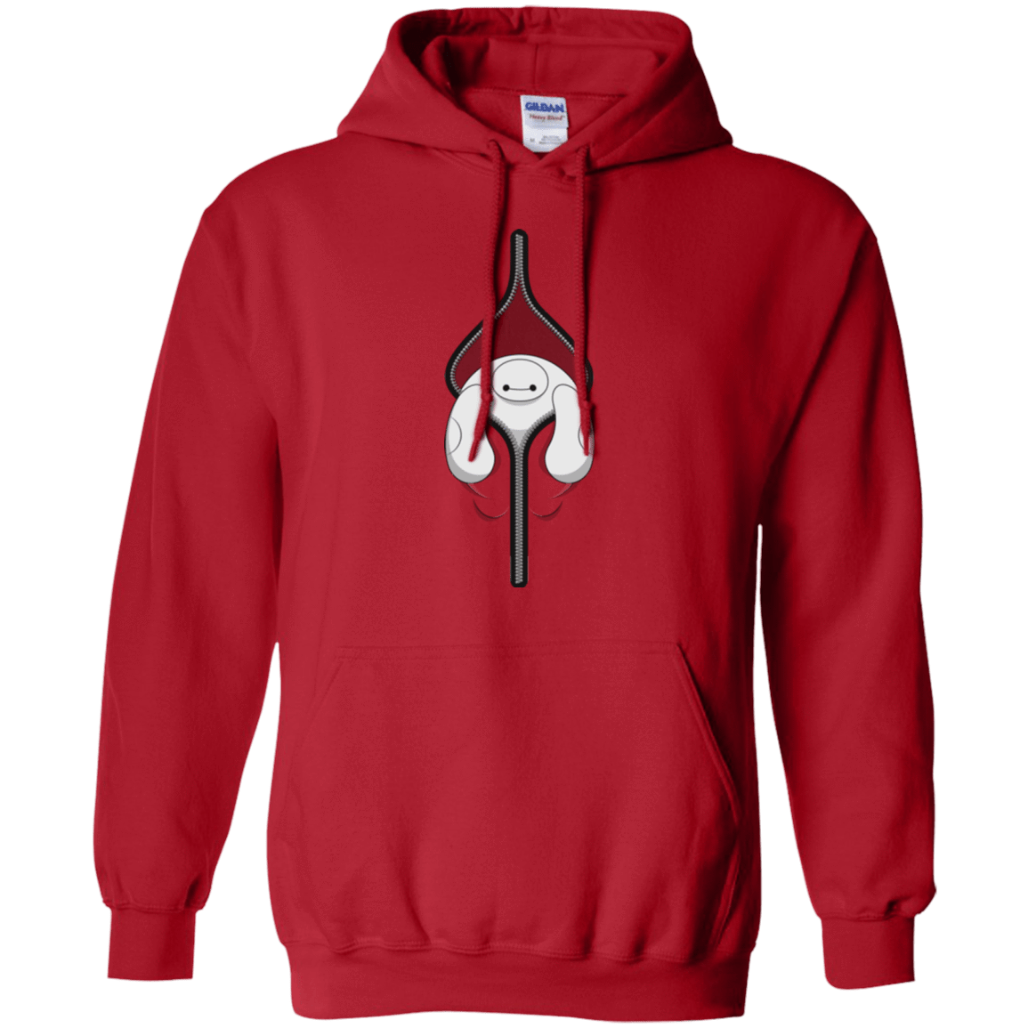 Sweatshirts Red / Small Baymax Pullover Hoodie
