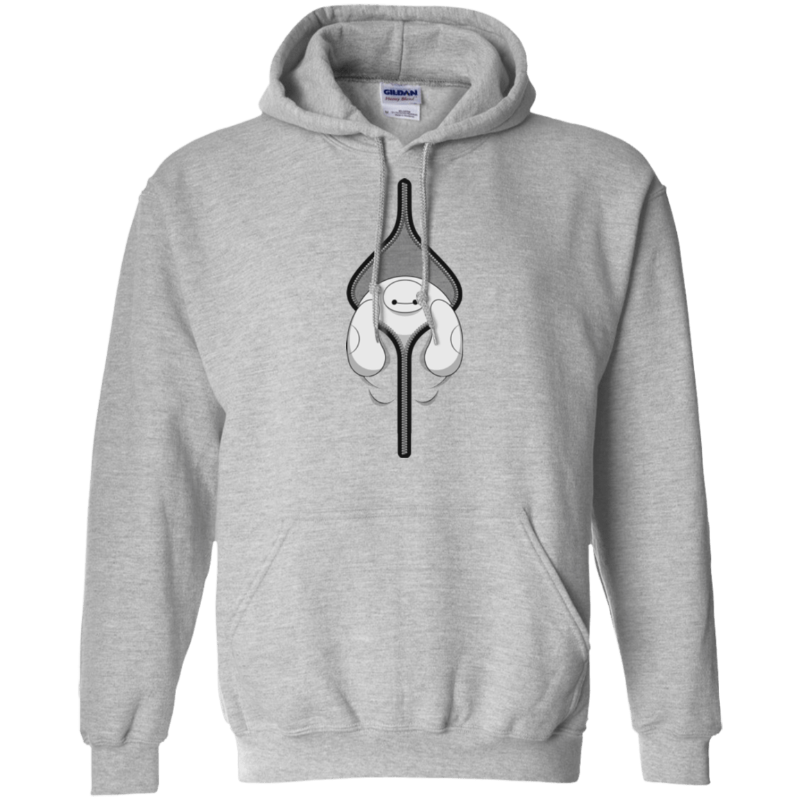Sweatshirts Sport Grey / Small Baymax Pullover Hoodie