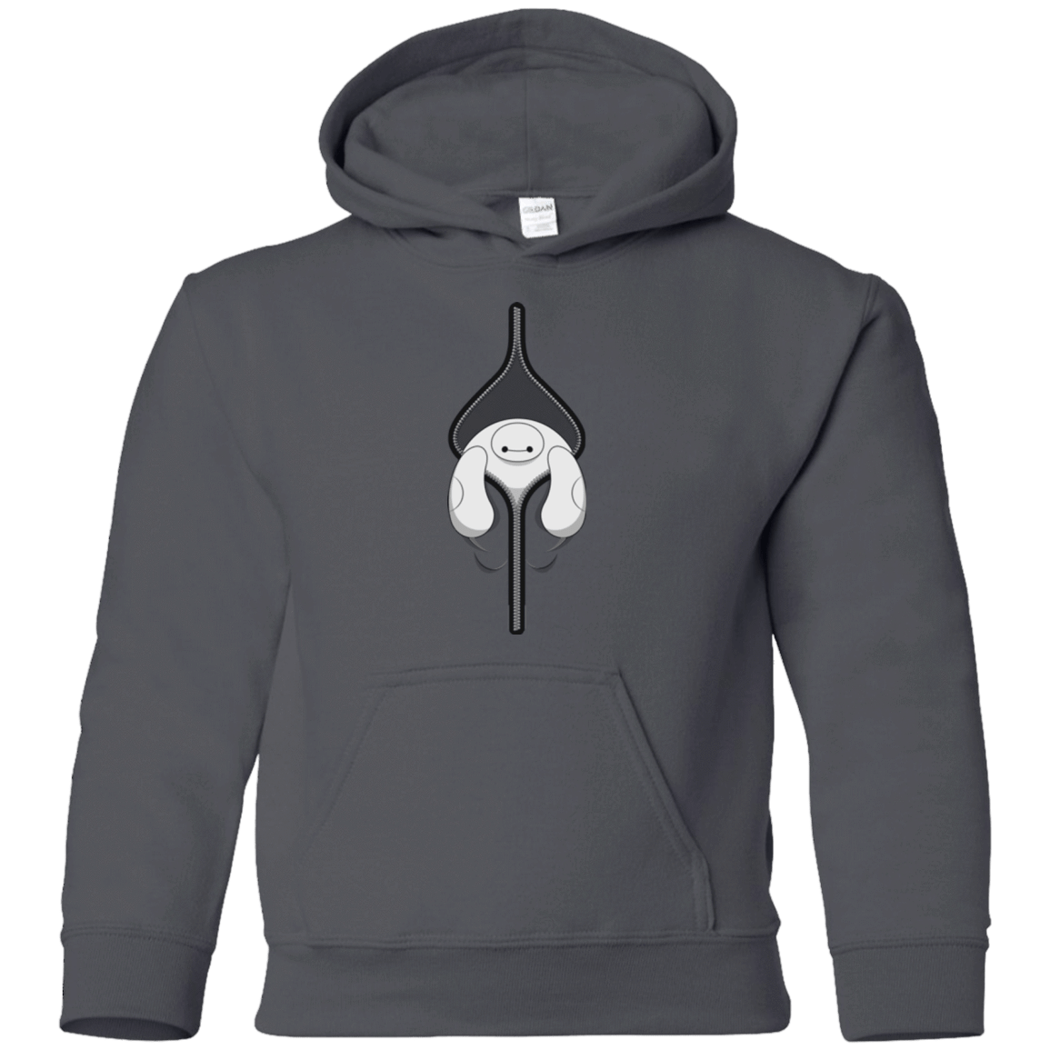 Sweatshirts Charcoal / YS Baymax Youth Hoodie