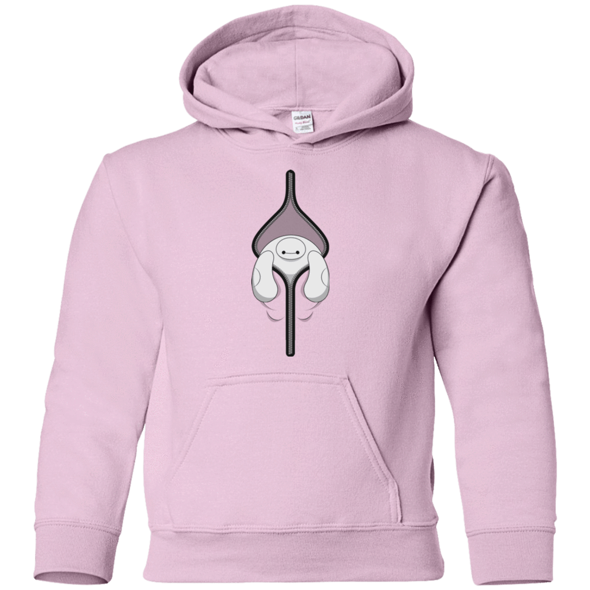 Sweatshirts Light Pink / YS Baymax Youth Hoodie
