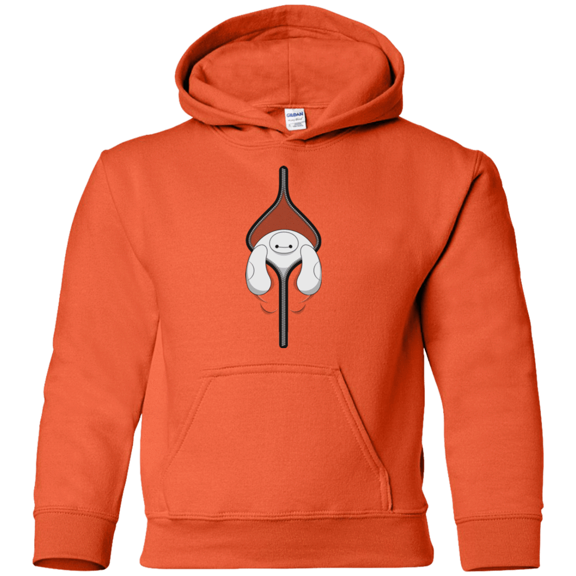 Sweatshirts Orange / YS Baymax Youth Hoodie