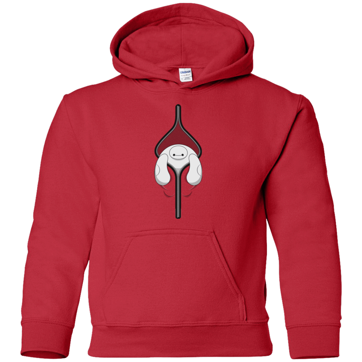 Sweatshirts Red / YS Baymax Youth Hoodie