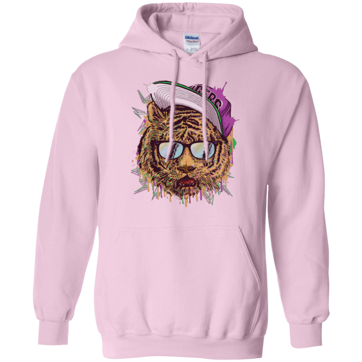 Sweatshirts Light Pink / Small Bayside Tigers Pullover Hoodie
