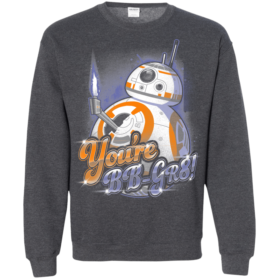 Sweatshirts Dark Heather / S BB Great Crewneck Sweatshirt