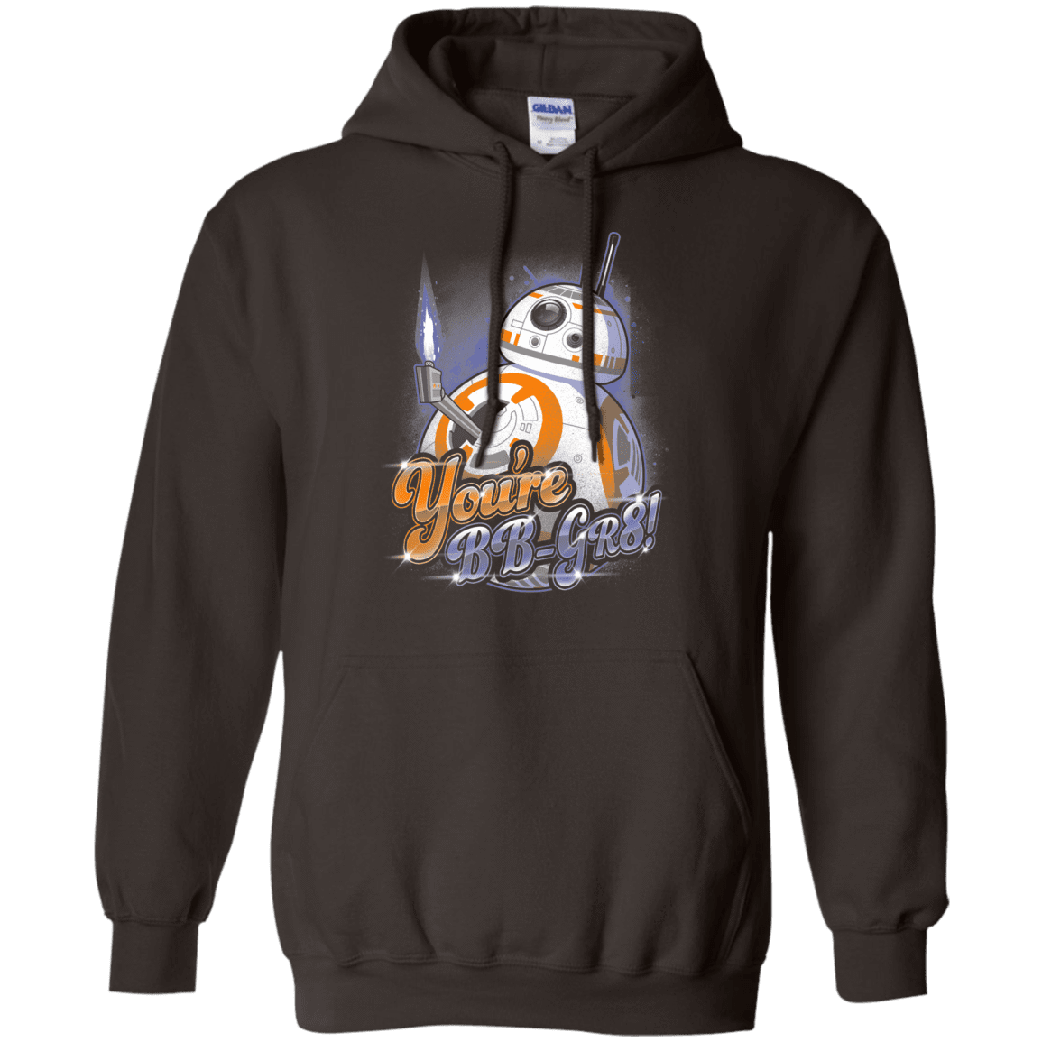 Sweatshirts Dark Chocolate / S BB Great Pullover Hoodie